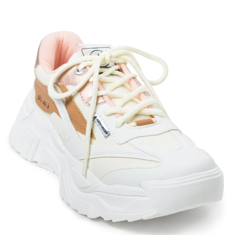 PRICE SHOES - Price Shoes Tenis Casual para dama 102152CAFE