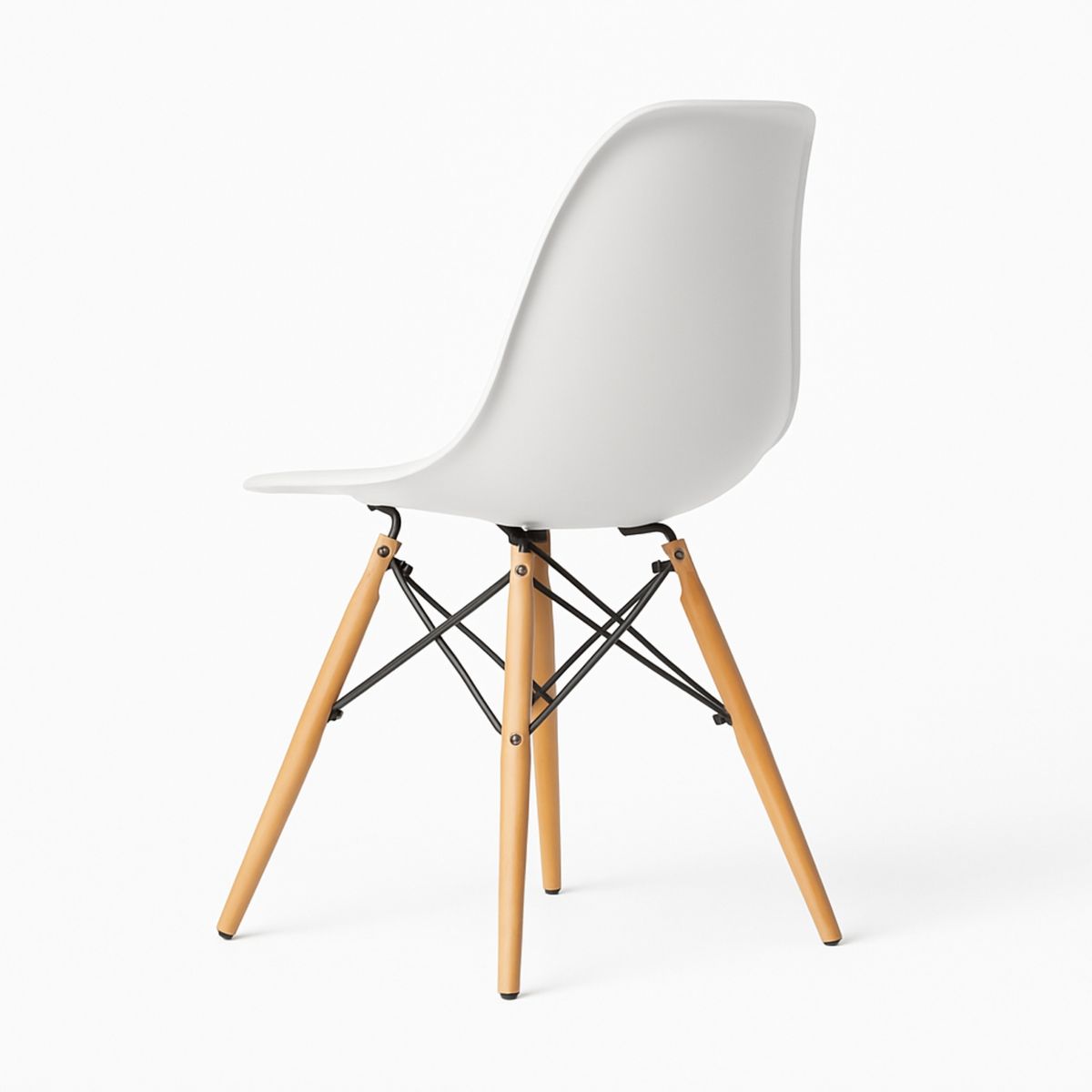 DISTRIONLINE - Silla Eames De Diseño Color Blanco