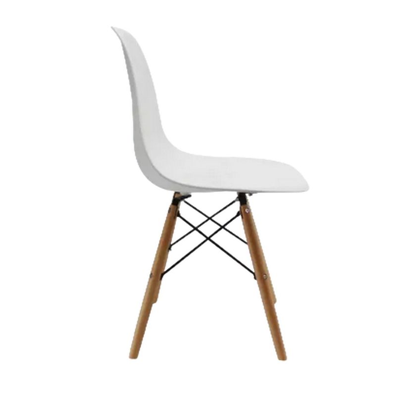 GENERICO - Silla Eames Para Cocina Sala Comedor Decoración Color Blanco