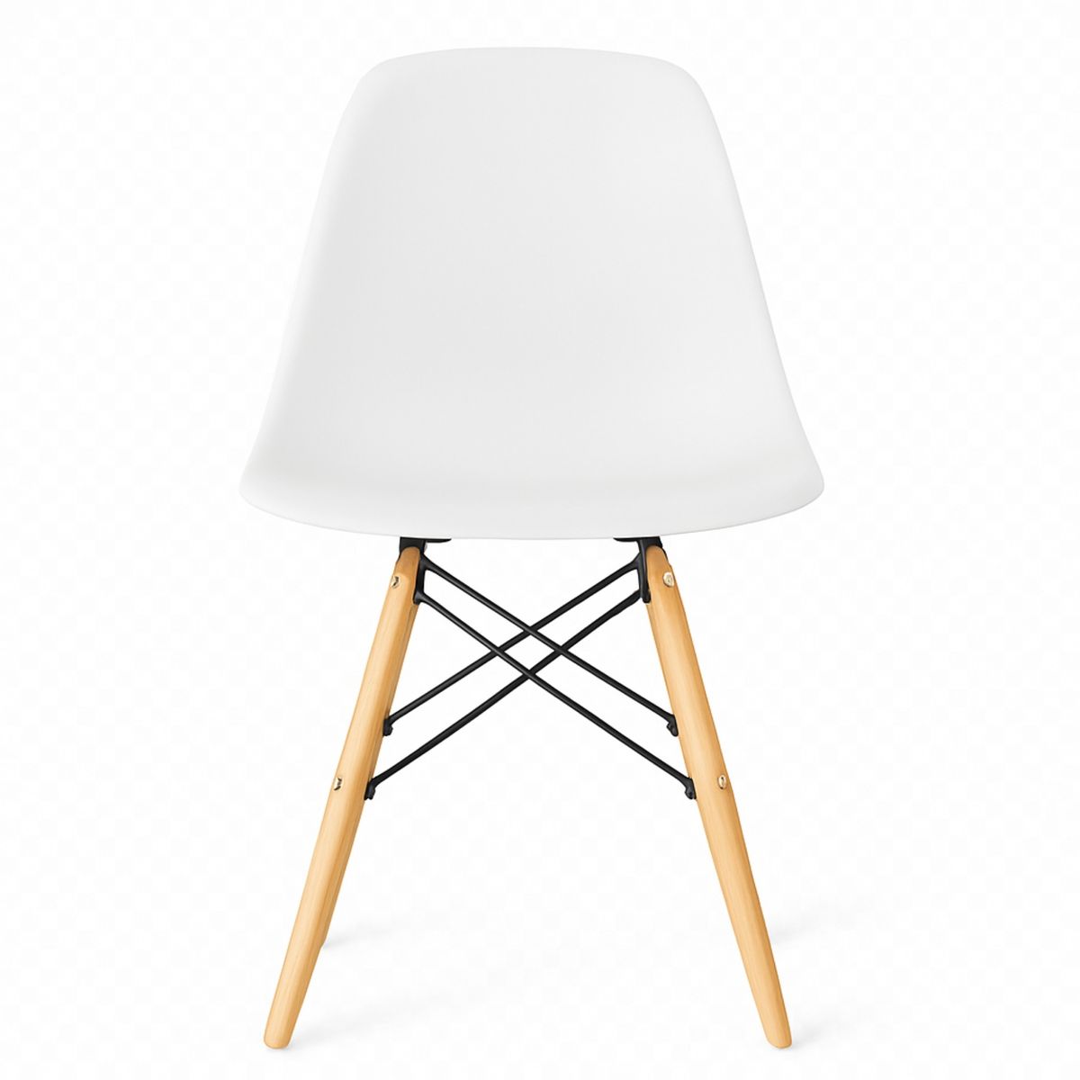 DISTRIONLINE - Silla Eames De Diseño Color Blanco