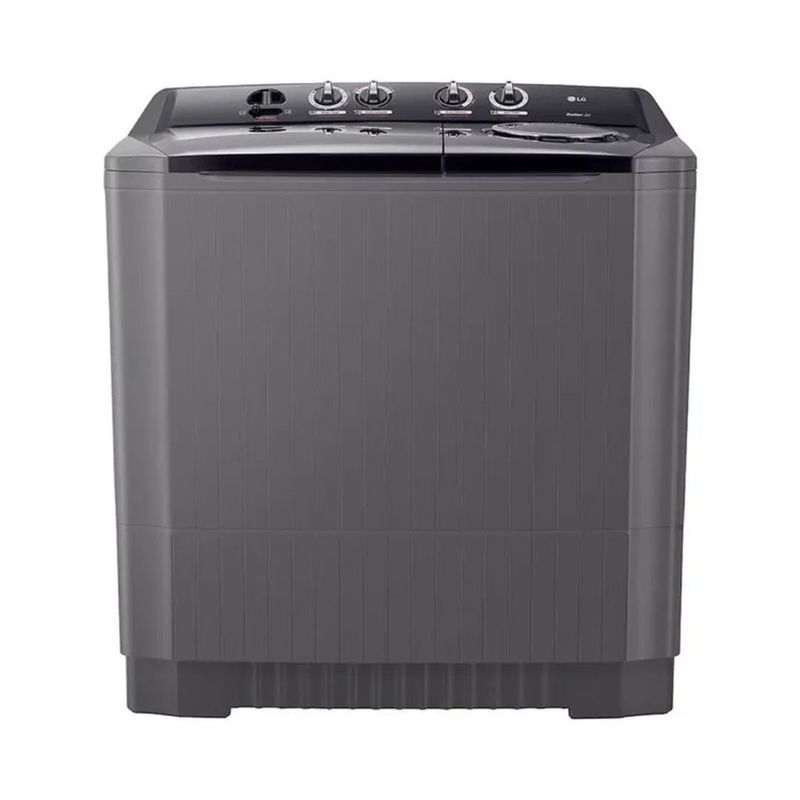 LG - Lavadora LG SemiAutomática Carga Superior 15KG WP15BAR Gris