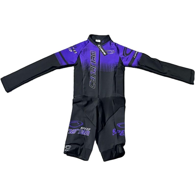 GENERICO - Uniforme Patinaje Licra Niñas color morado