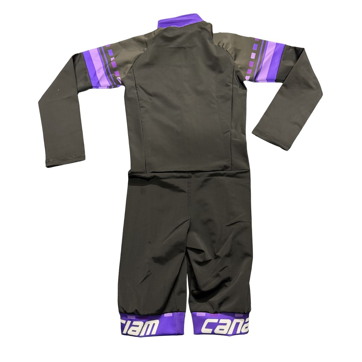 DISTRIONLINE - Uniforme Patinaje Licra Niñas Entrenamiento Y Competencia Color Morado Talla 16