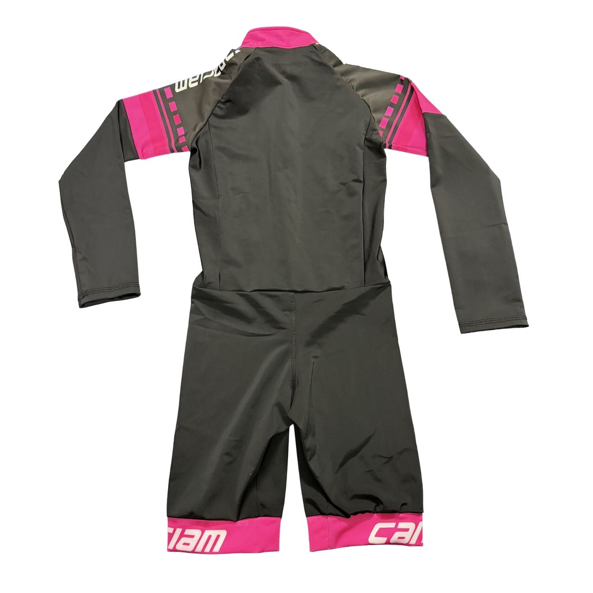 DISTRIONLINE - Uniforme Patinaje Licra Niñas Entrenamiento Y Competencia Color Fucsia Talla 6