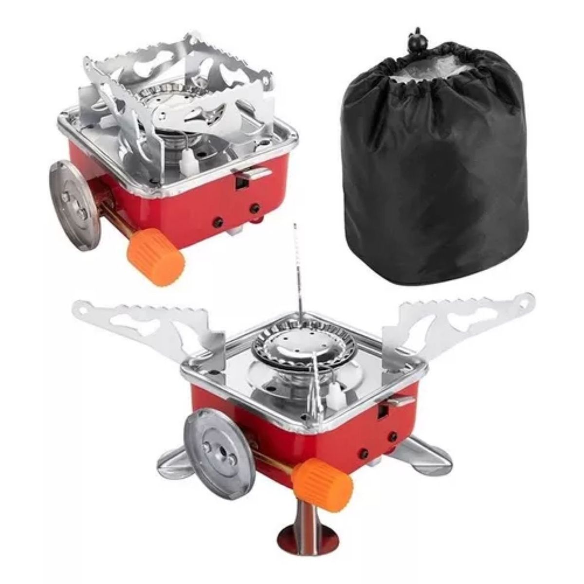 GENERICO - Mini Estufa Plegable Camping Exteriores Portátil Gas Butano