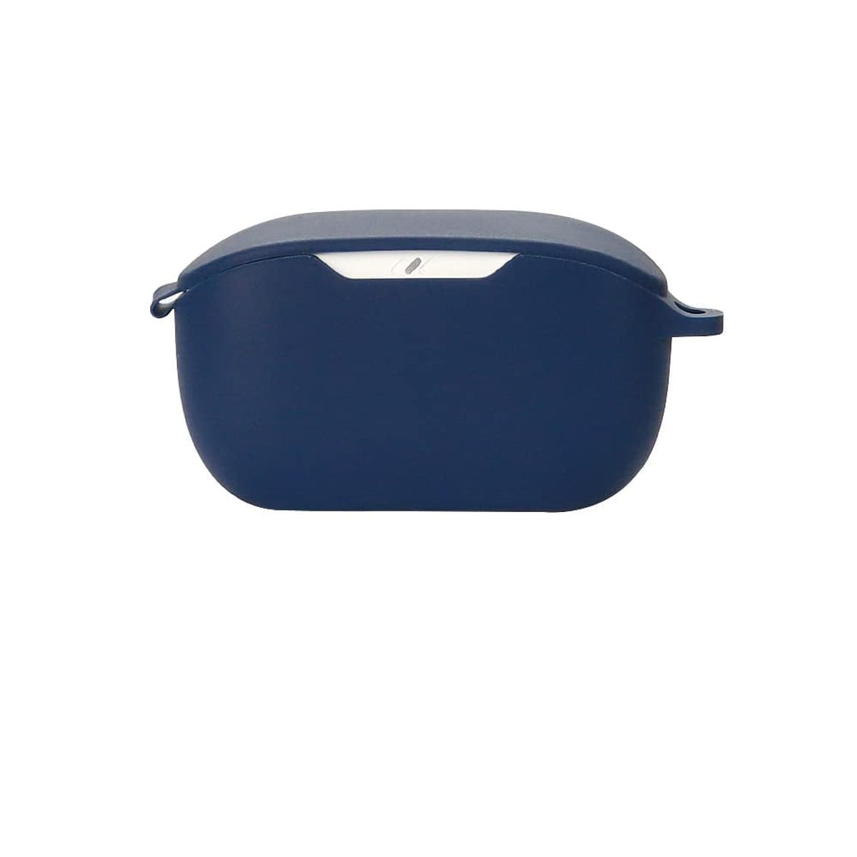 GENERICO - ESTUCHE PROTECTOR AZUL OSCURO EN SILICONA PARA AUDIFONOS WAVE BUDS