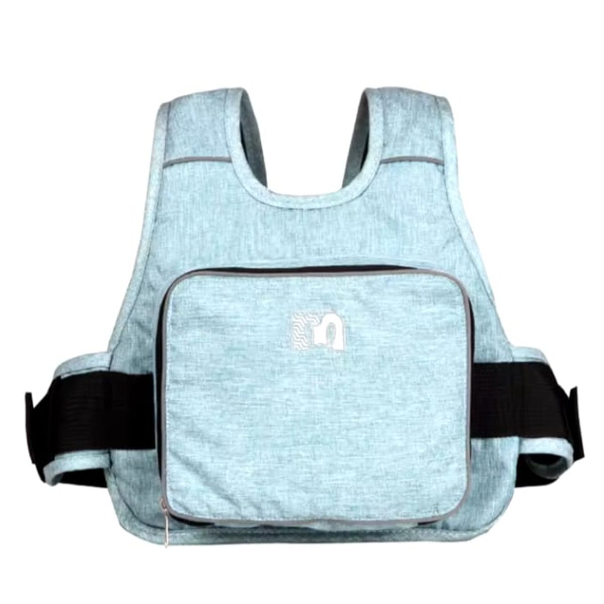 UNIVERSAL - Cinturón De Seguridad Reflectivo Para Niños Moto Bici Azul