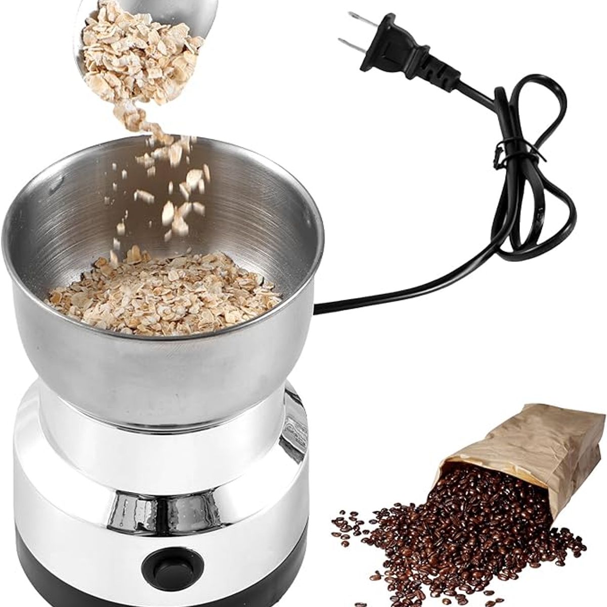 GENERICO - Molino Eléctrico Multifuncional Ideal Para Café Y Especias