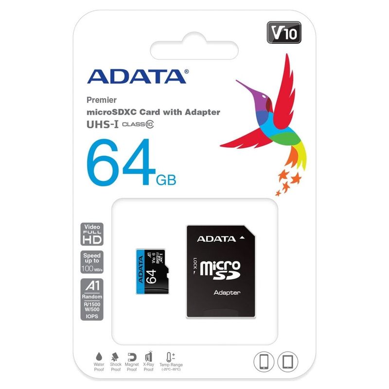 ADATA - MICRO SD 64 GB ADATA