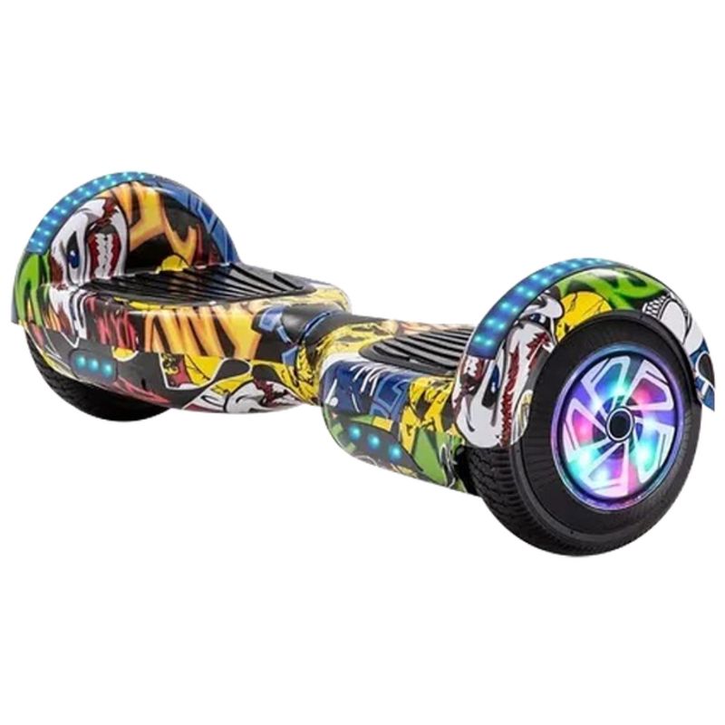 GENERICO - Malumeta Electrica Scooter Bluetooth 10 Pulgadas Luz Led