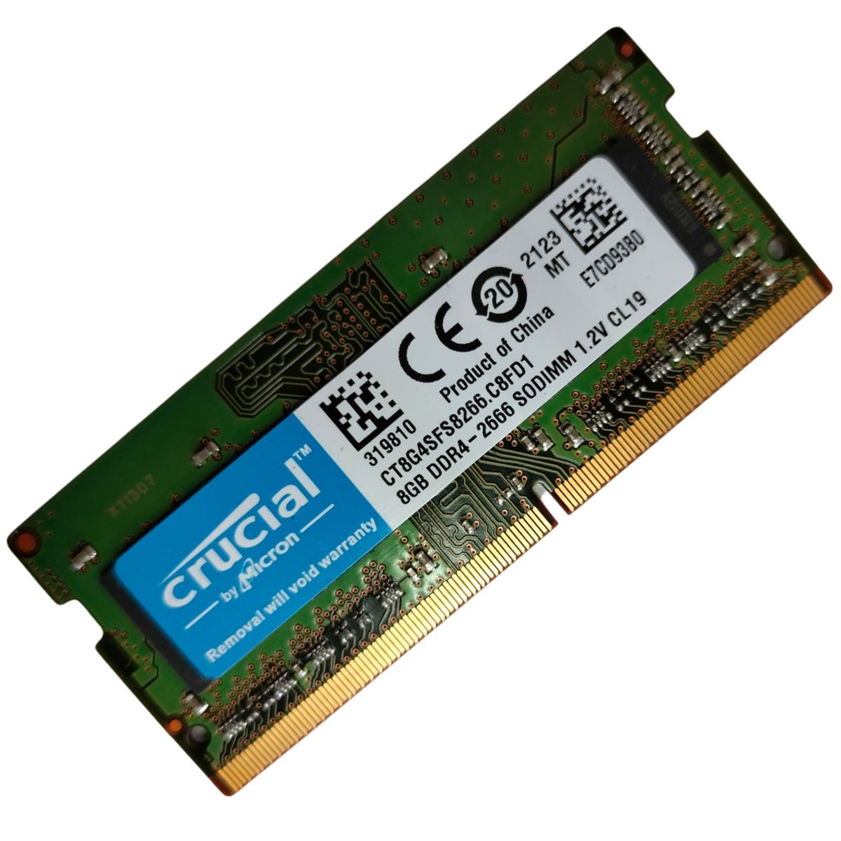 CRUCIAL - Memoria Ram Para Portatil Crucial Ddr4 8gb 2666mhz Laptop