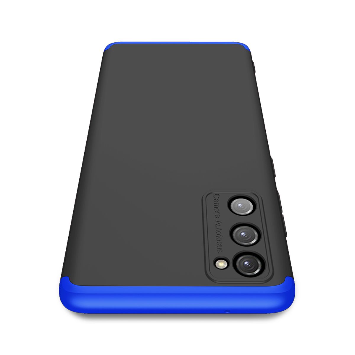 GENERICO - Funda Carcasa Estuche Protector Para Samsung S20FE Negro con Azul