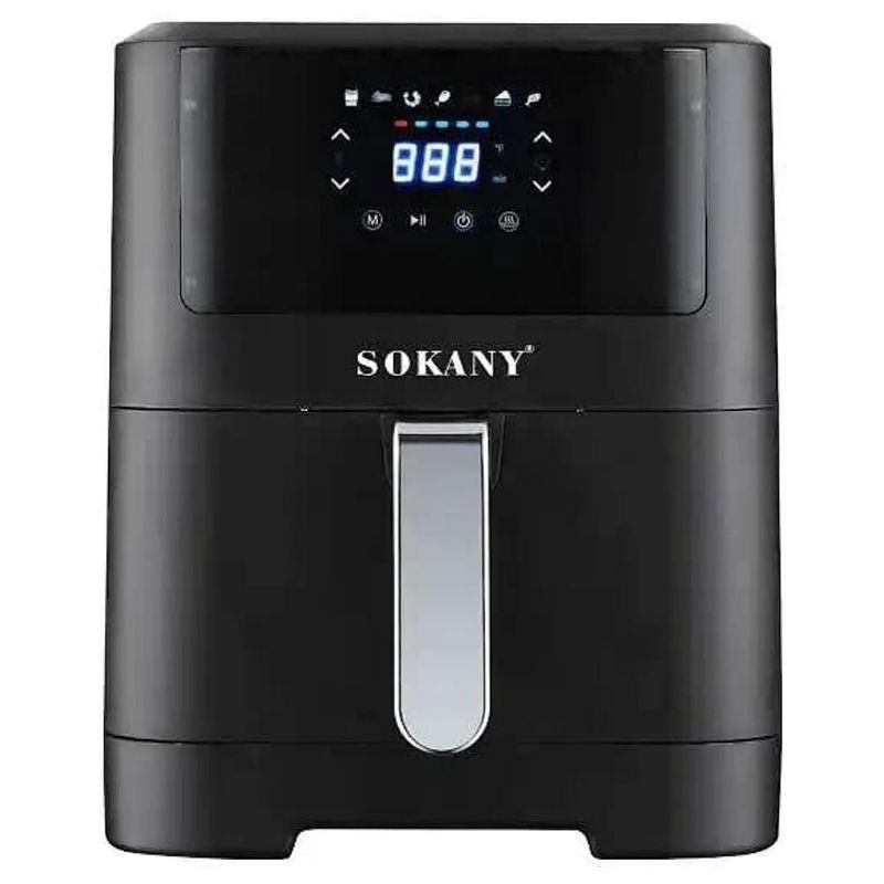 SOKANY - Freidora De Aire Inteligente 8 Litros Pantalla LED Táctil