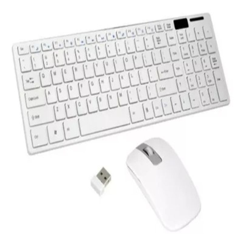 GENERICO - Combo Teclado Y Mouse Inalámbrico K06 Receptor Usb