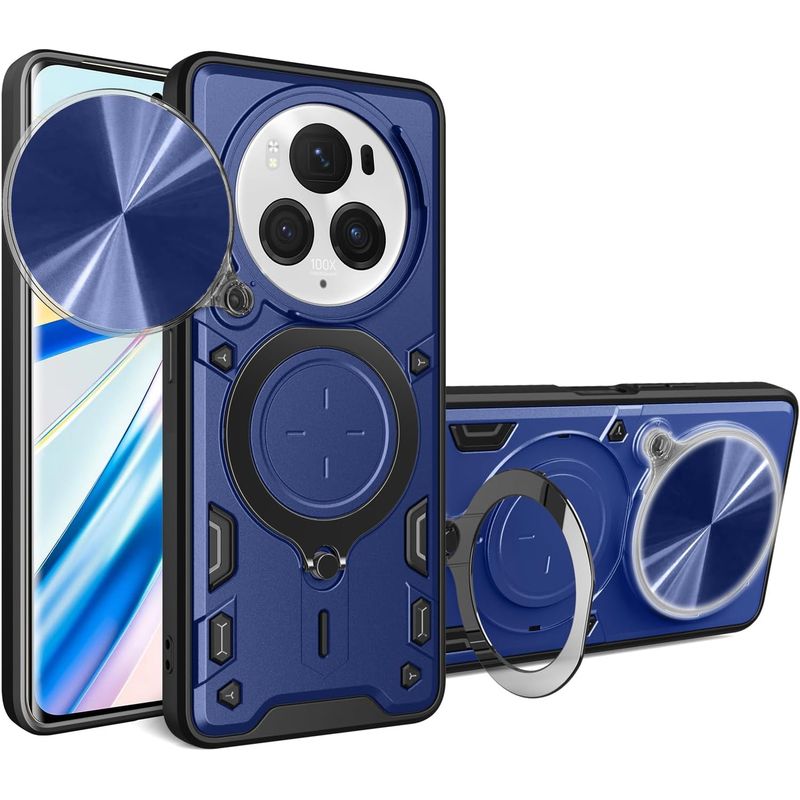 GENERICO - Estuche Armo Antigolpe Soporte Para Honor Magic 6 pro 5G Azul