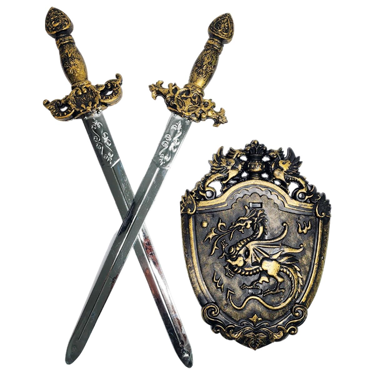 GENERICO - Set Gladiador X3 Gladiador Disfraz Guerrero Medieval