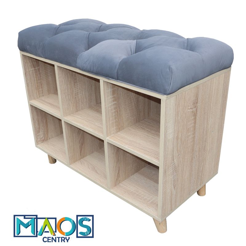 MAOS - ZAPATERO MUEBLE ORGANIZADOR ESTILO PUFF