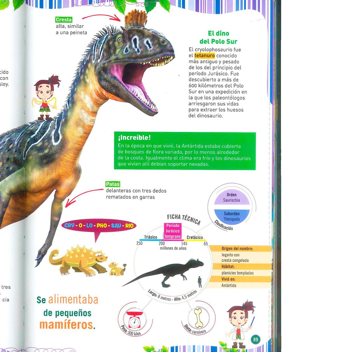 LEXUS - Increíble Libro De Dinosaurios El Gran Safari Para Niños