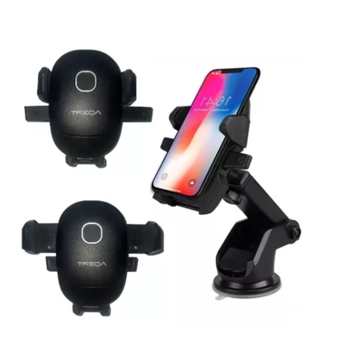 GENERICO - Soporte Celular Auto Brazo Extensible Gira 360 Tablero