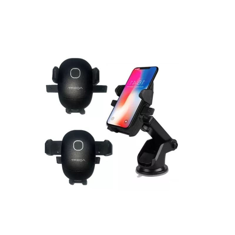 GENERICO - Soporte Celular Auto Brazo Extensible Gira 360 Tablero