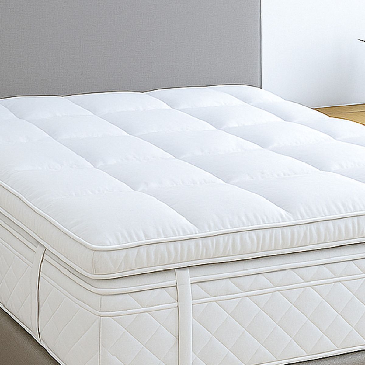 PLUMA LUNA - Sobre colchon - Mattress topper - Pillow - semidoble 120x190x6cm