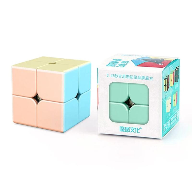 MOYU - Cubo Rubik 2x2 Moyu Meilong Macaron Original