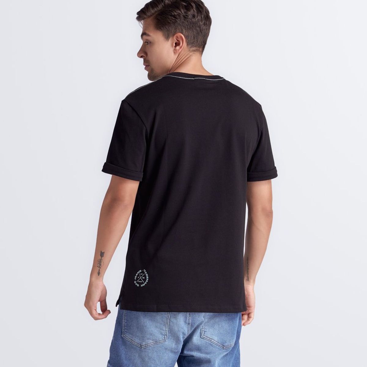 GAS EVOLUTION JEANS - Camiseta Masculina Gas