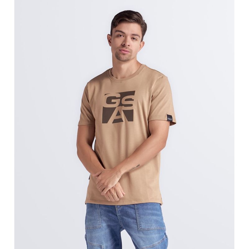 GAS EVOLUTION JEANS - Camiseta Slim Fit para Hombre Gas