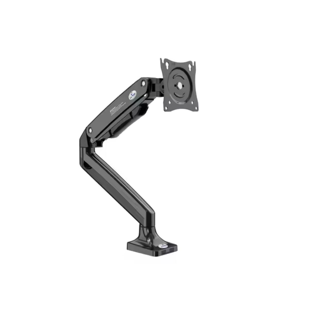 GENERICO - Soporte Flexigas Para Monitores 17 A 32 Zeno M8 Color Negro