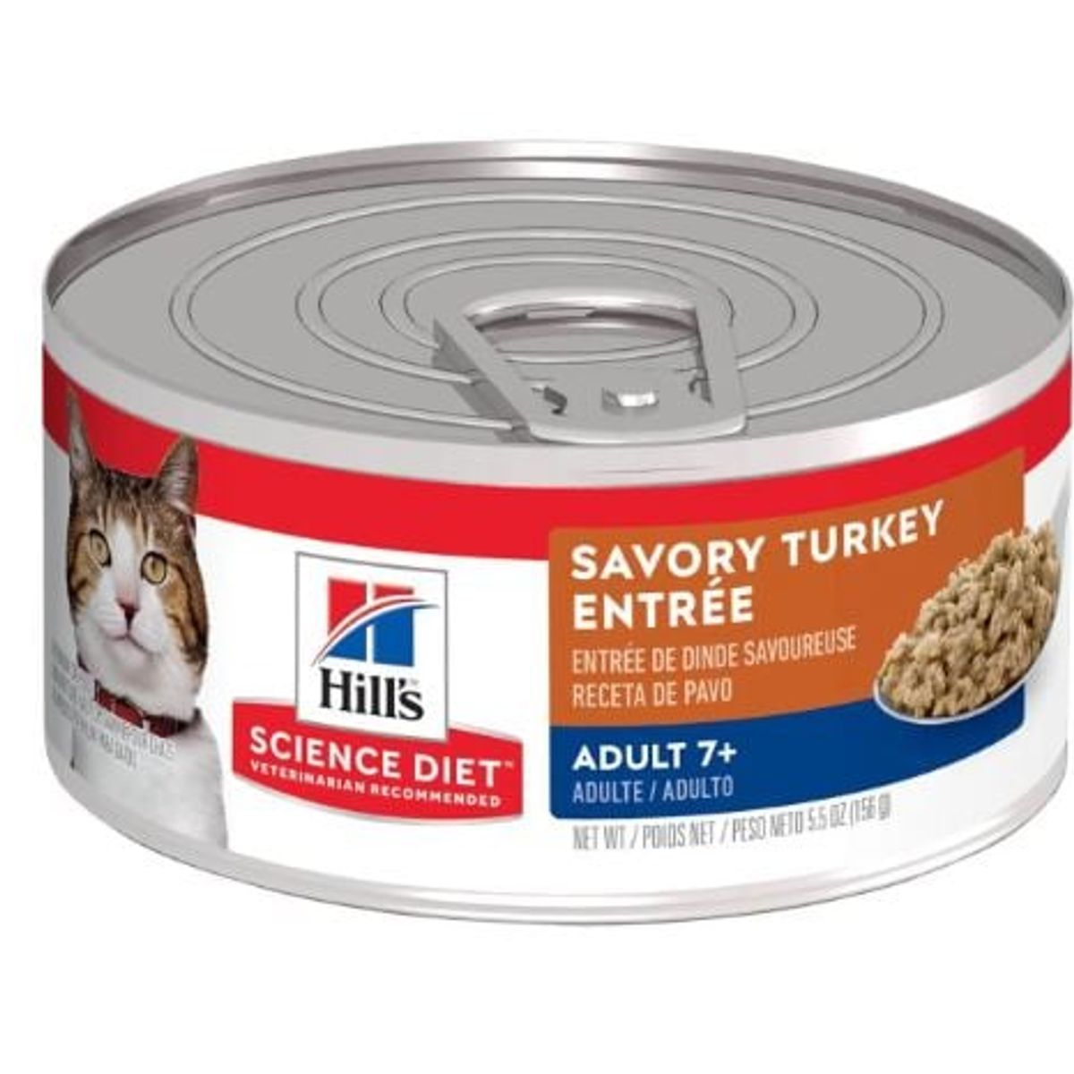 HILLS - Alimento F Adult 7+ Turkey 5Oz Lata Hills