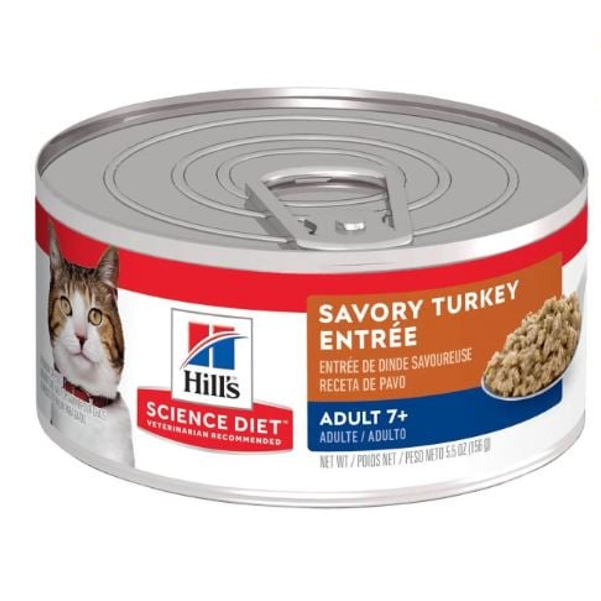 HILLS - Alimento F Adult 7+ Turkey 5Oz Lata Hills