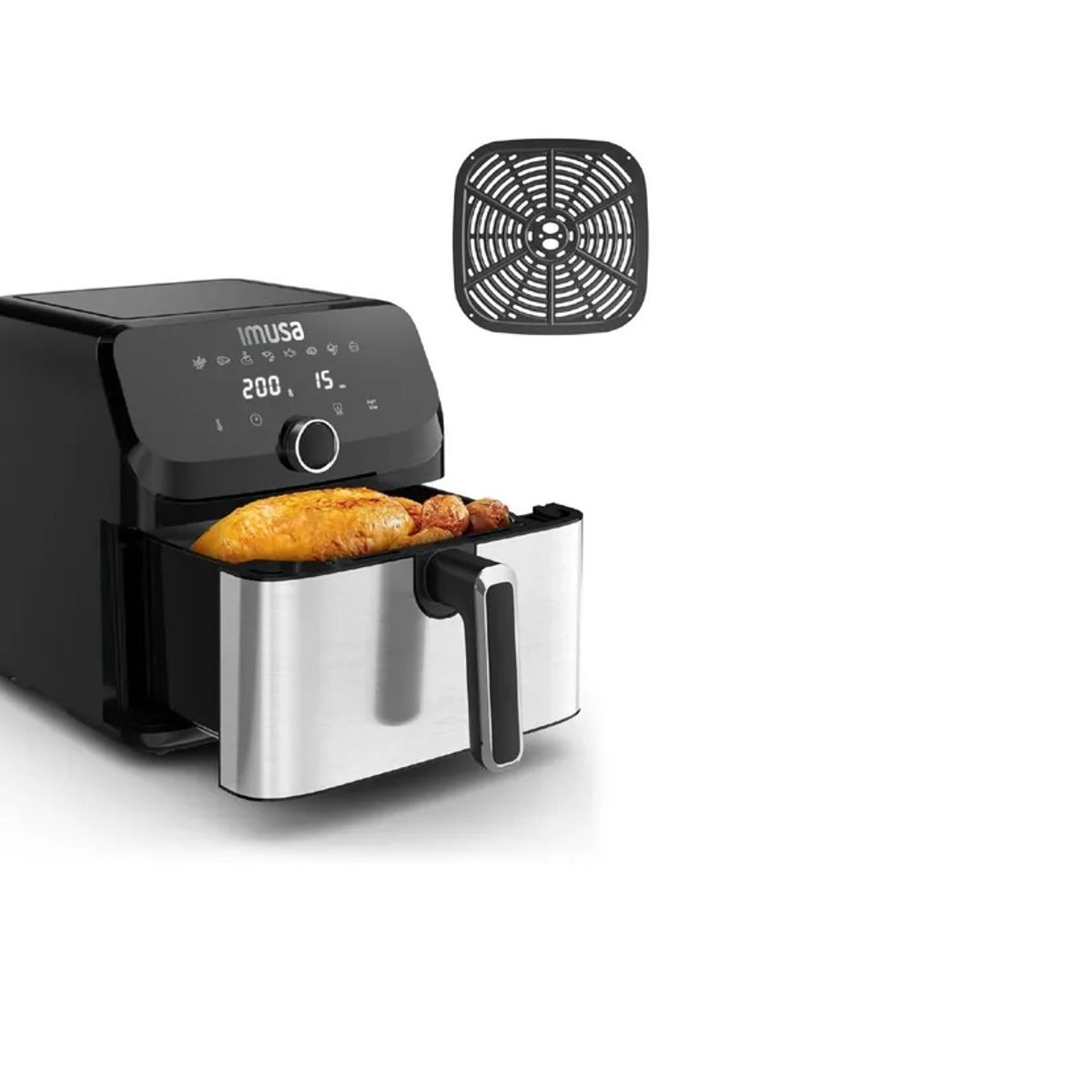 IMUSA - Freidora de aire IMUSA Easy Fry MEGA 75L Digital Negra ez855d56