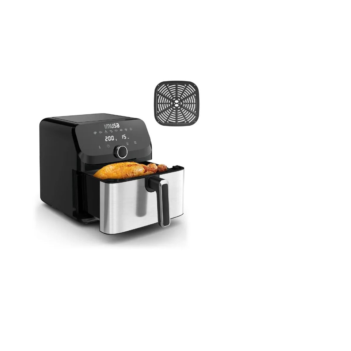 IMUSA - Freidora de aire IMUSA Easy Fry MEGA 75L Digital Negra ez855d56