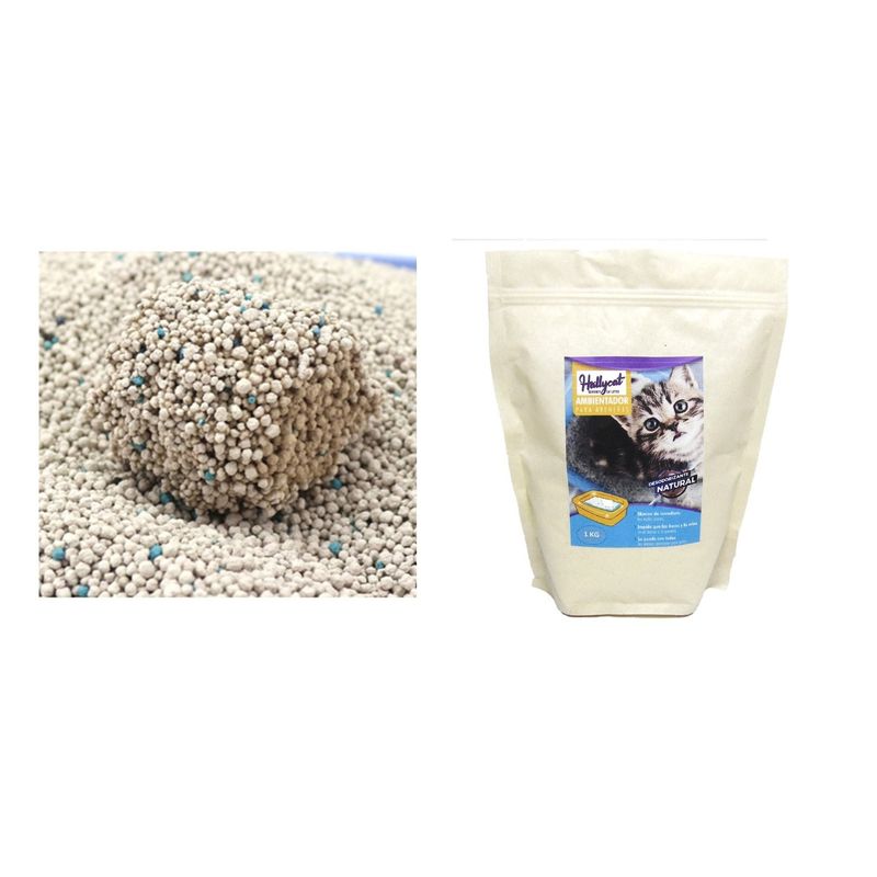 HALLY PET - Arena Importada 4.5 kg + 1 kg ambientador