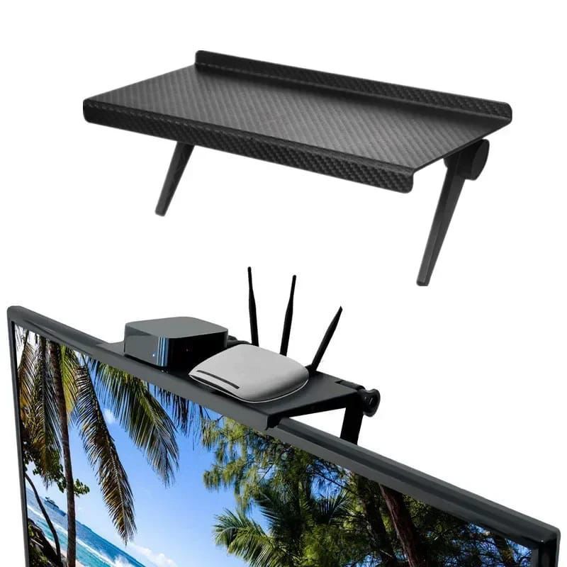 GENERICO - Soporte Plegable Para TDT Decodificador Parte Superior Tv