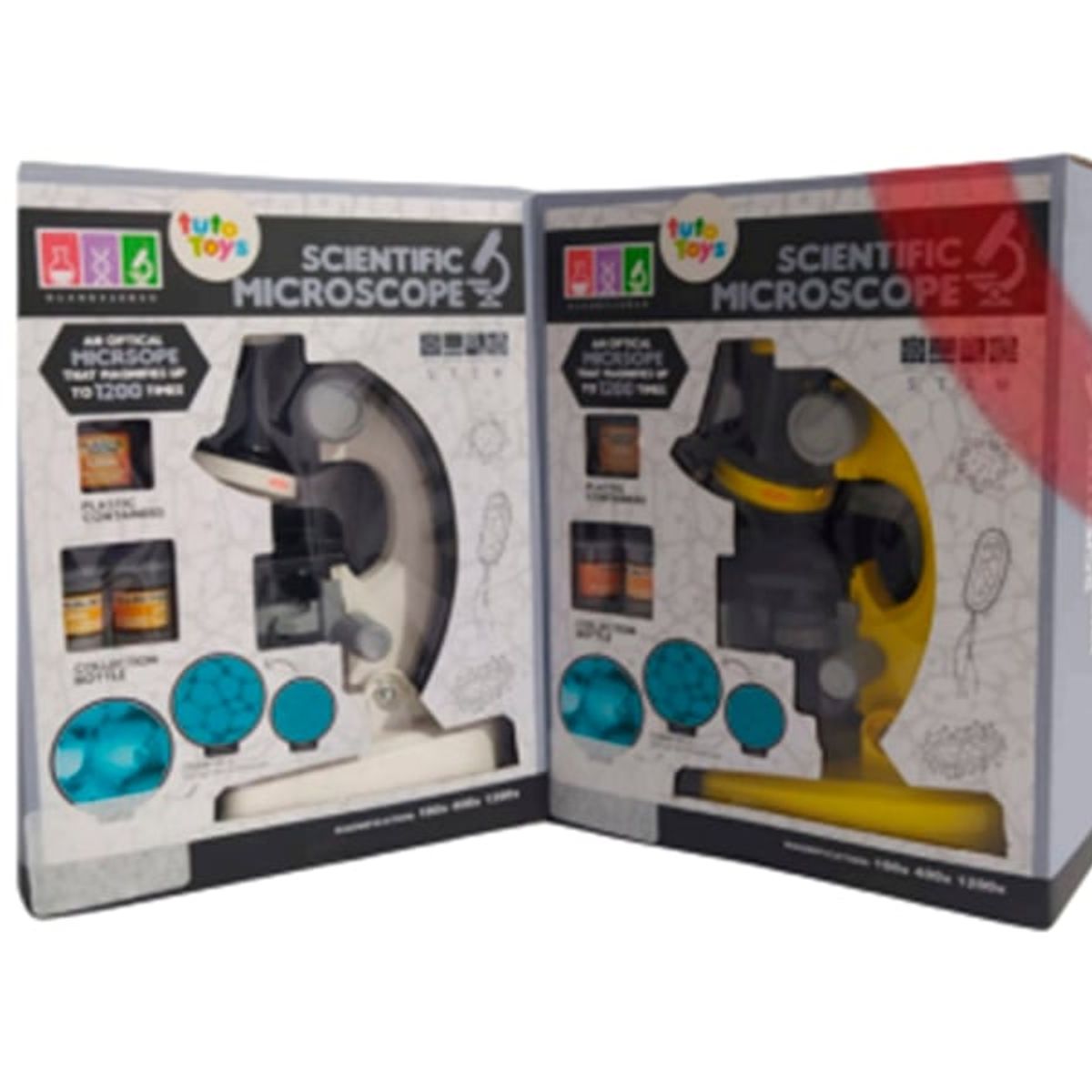 GENERICO - Microscopio Basico Educativo Infantil 3 niveles de Zoom