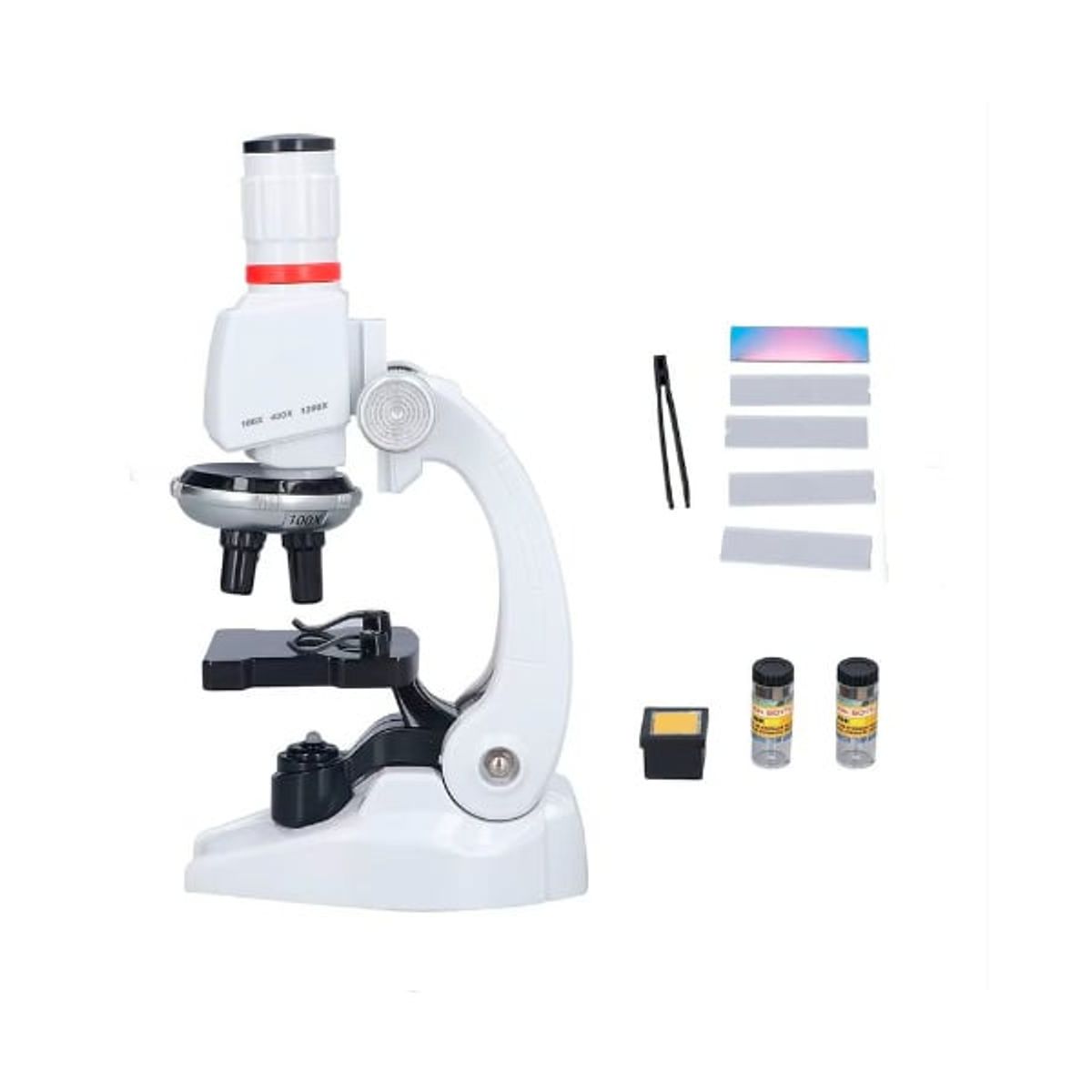 GENERICO - Microscopio Basico Educativo Infantil 3 niveles de Zoom