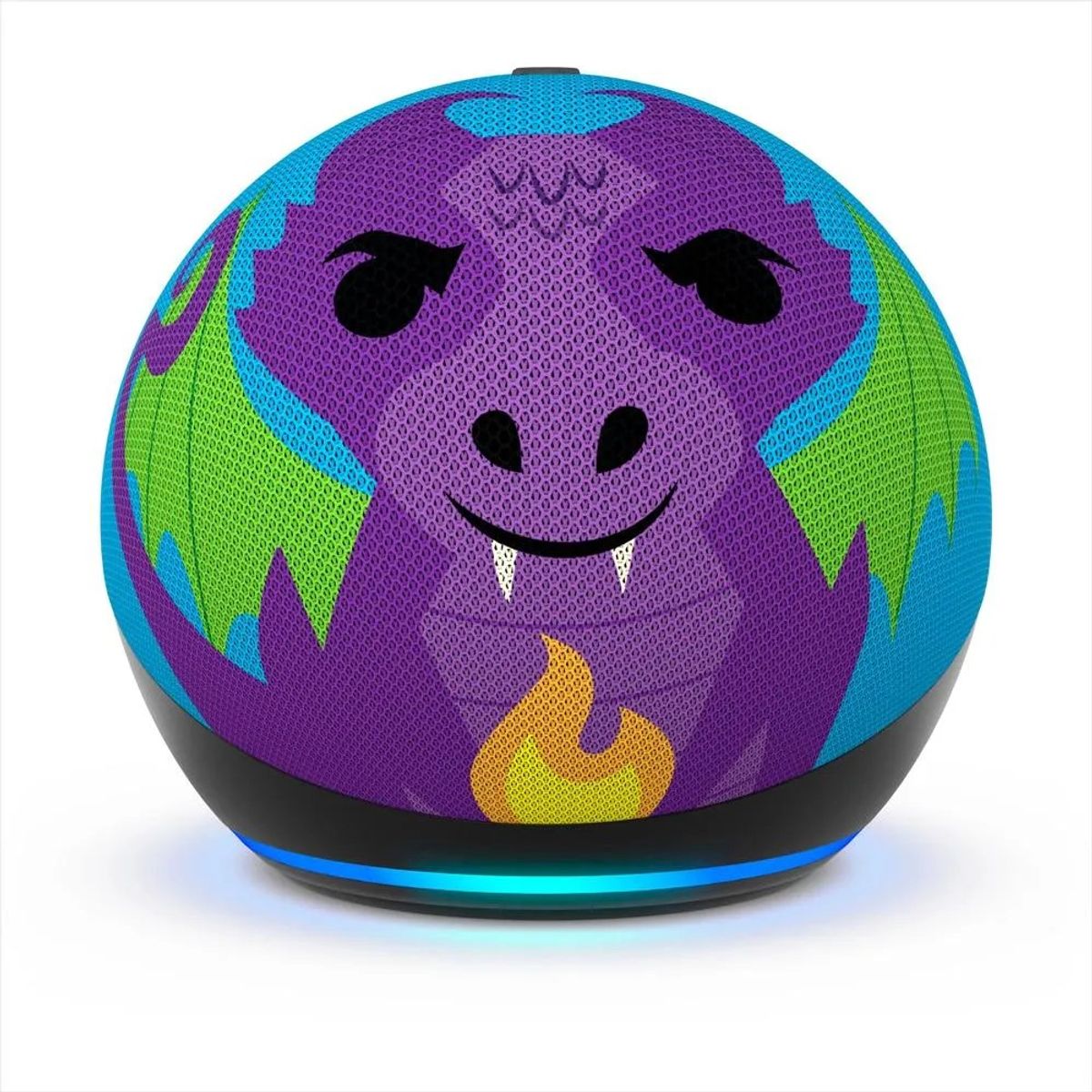 AMAZON - Echo Dot 5th Gen Kids Dragon Con Asistente Virtual Alexa Dragon