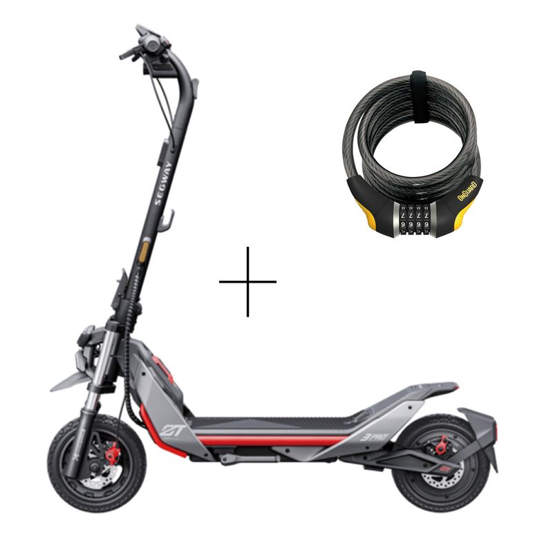 SEGWAY - Patineta Eléctrica Segway ZT3PRO 1600W  40kmh 70km Aut+ 8064