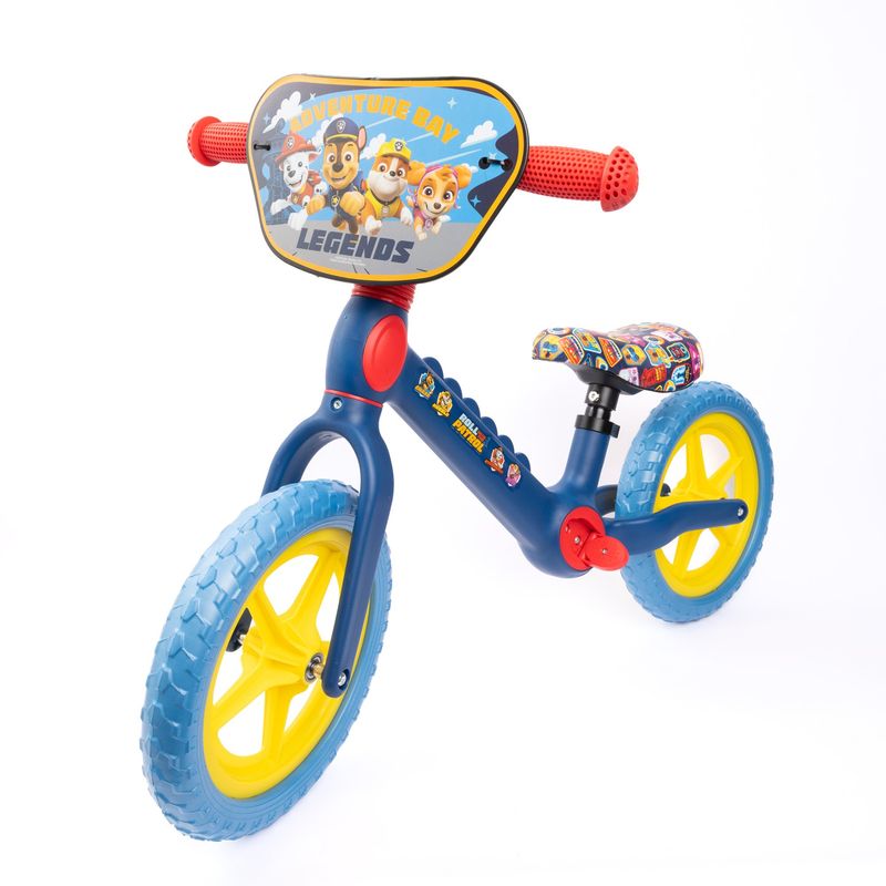 PAW PATROL - Bicicleta Sin Pedales Infantil Paw Patrol Azul Rin 8 Pulgada_.