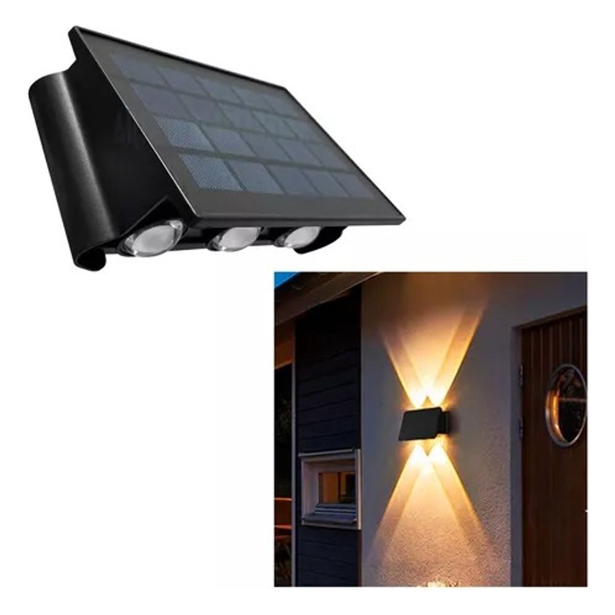 SOLARAY - LAMPARA SOLAR MULTIFUNCION DECORACION EXTERIOR