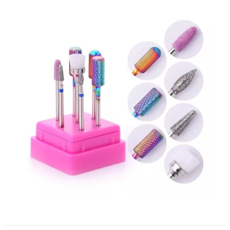 GENERICO - Kit De Brocas Puntas Fresa Acero Tungsteno