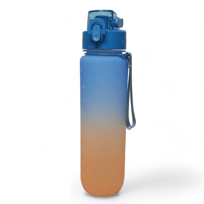 YOYOSO - TERMO PLASTICO DEGRADADO 2000ML - AZUL DEGRADADO