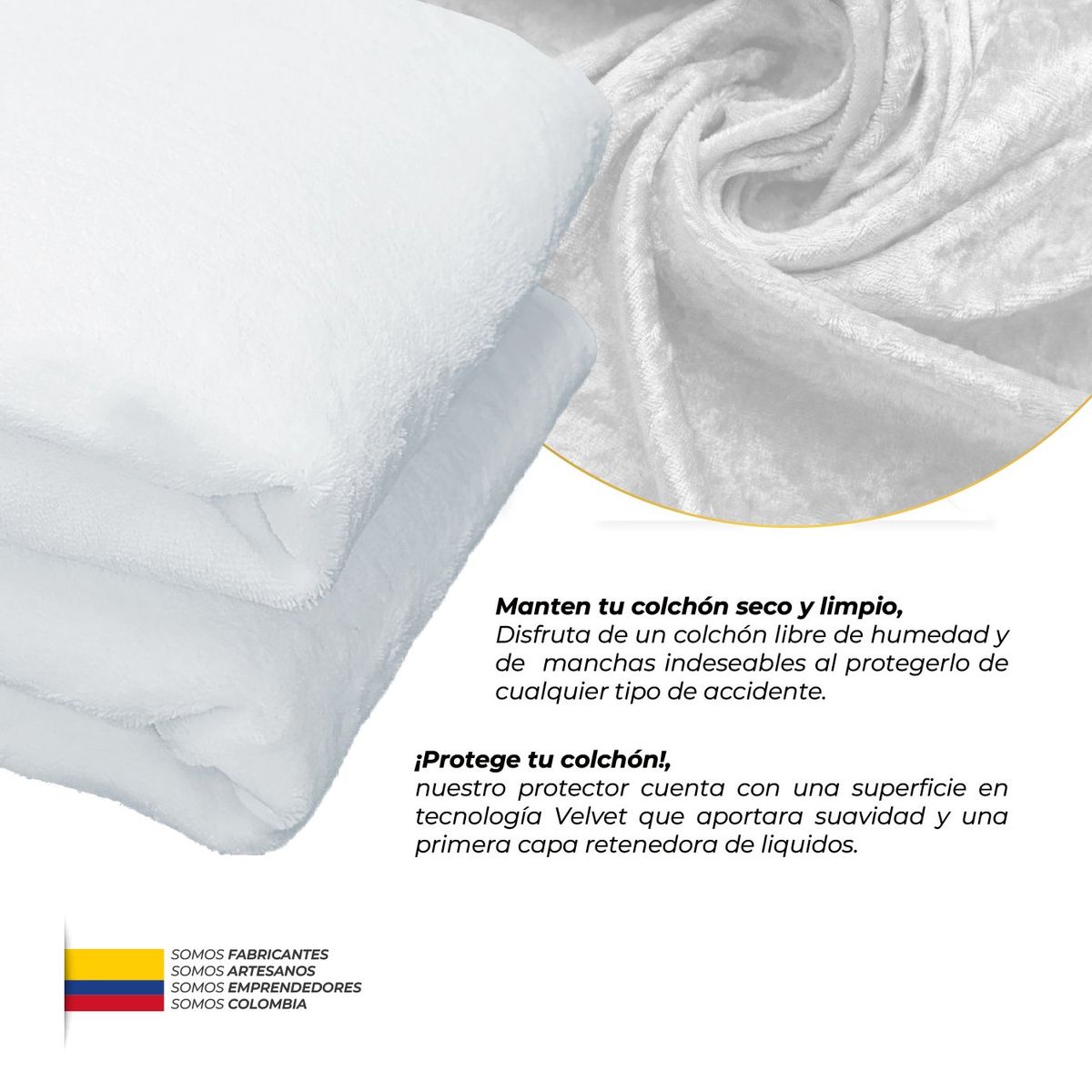MALAIA HOME - Protector Impermeable King para Colchón
