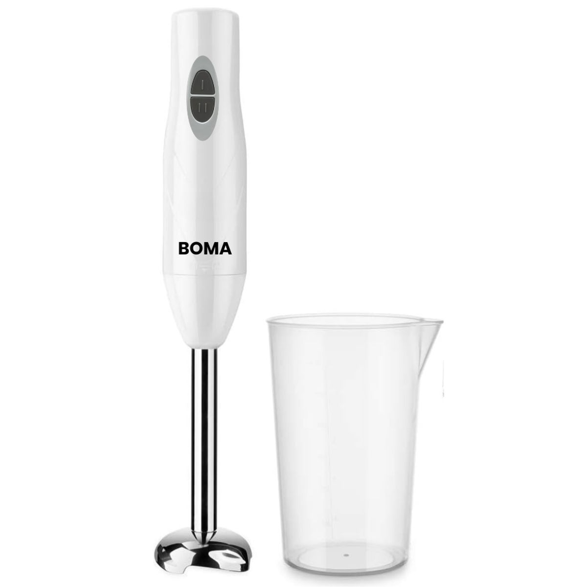 GENERICO - Batidora Licuadora De Mano Inmersión Con Recipiente 600ml