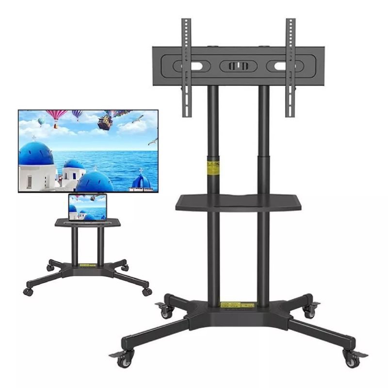 GENERICO - Soporte De Televisor Base De Pedestal Y Rodachines 32-65inch