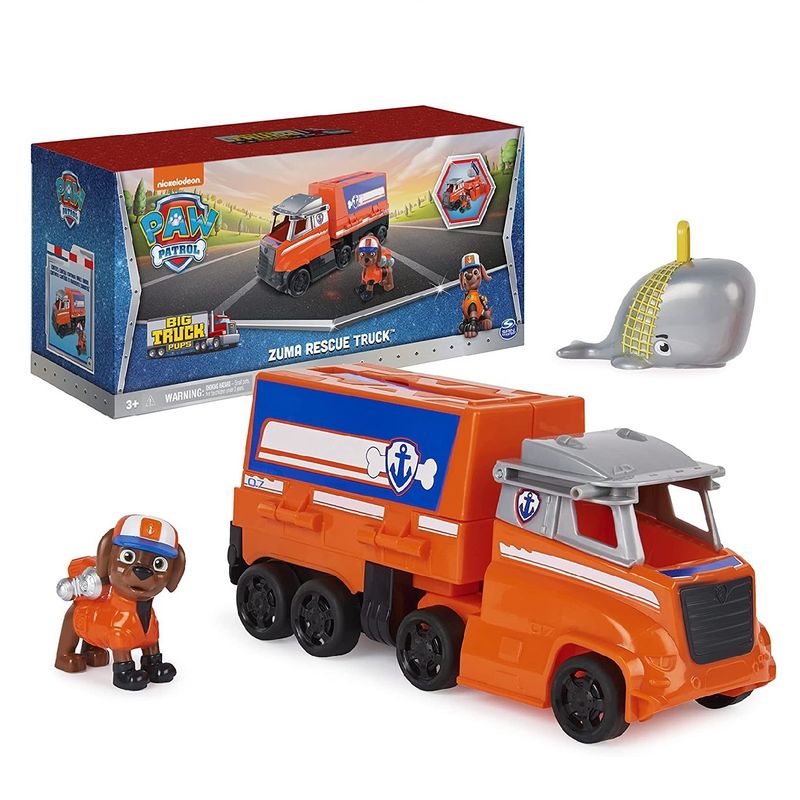 SPIN MASTER - Paw Patrol Vehiculo Big Truck Pup´s Transforming Zuma