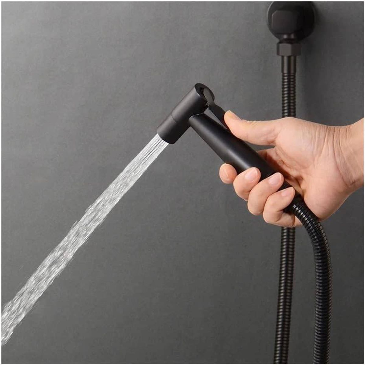GENERICO - Bidet De Ducha O Sanitario Registro Independiente Negro