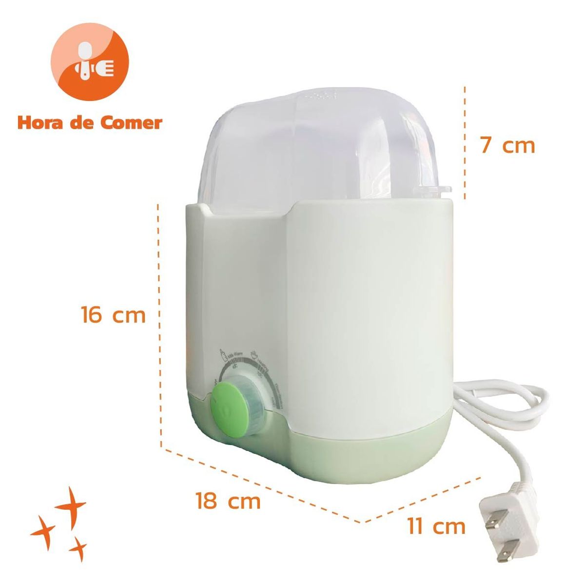 ENFANT'ASY - Esterilizador Calentador De Teteros Biberones