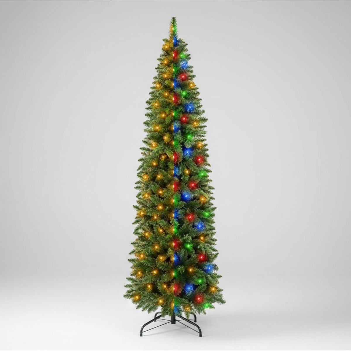 IKSA - Arbol de Navidad Minimalista Estilo Lapiz 180 CM